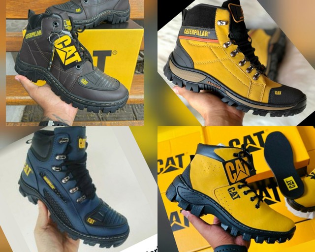 Bota Caterpillar Couro Legítimo - Roupas - Caçari, Boa Vista 937049184