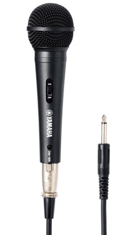 Microfone Dinâmico Cardióide com Fio Yamaha DM105. Original. Rev