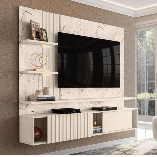 Sala home painel suspenso 