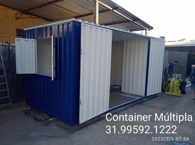 Container Casa Pronta kit net em BH sitio chacara etc modelos diversos ou projetos - Foto 5