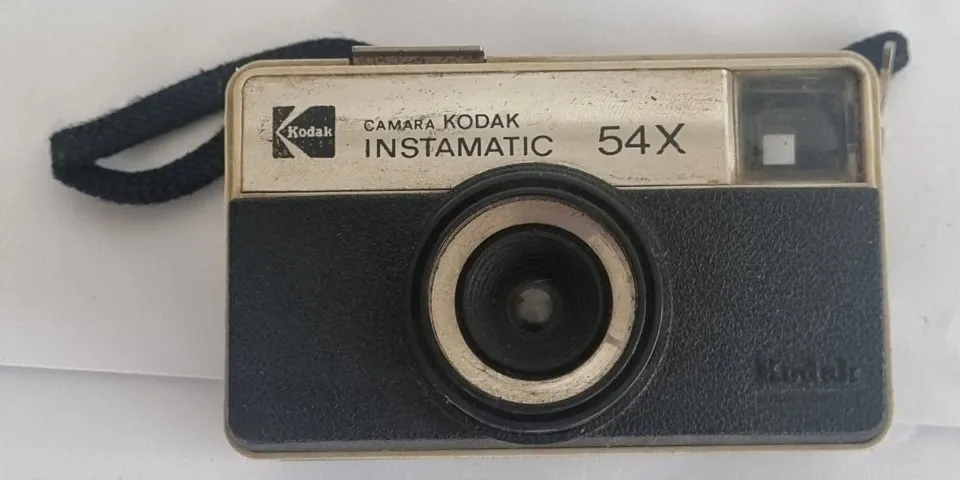 Câmera Fotográfica - Kodak Instamatic 54x - Antiga - Não Testado