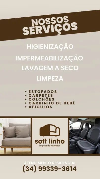 Limpeza de Estofados Profissional - Soft Linho - Foto 3