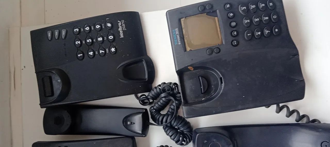 Vendo 5 aparelhos de telefones fixos com ramal indereçado, no conjunto ou individual - Foto 5