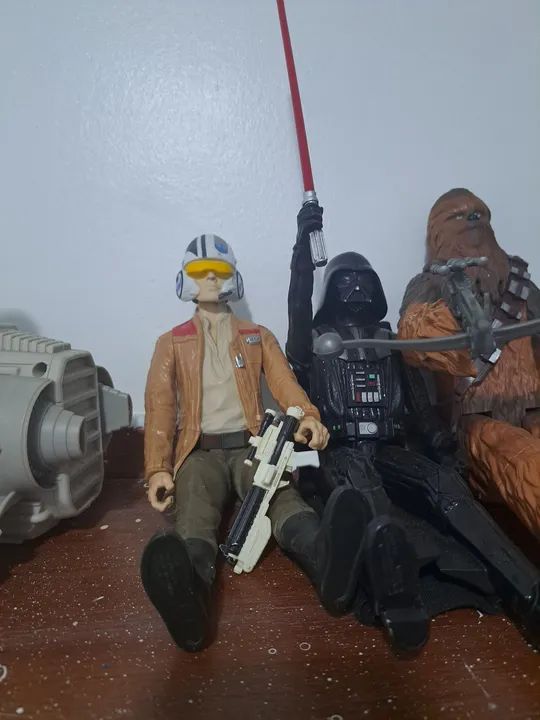 Coleção Star Wars bonecos e veículos - Foto 2