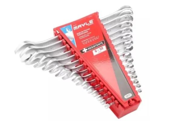 Jogo de Chave Combinada 6 a 32mm Mayle