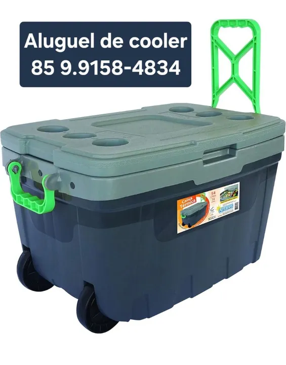 Aluguel de Cooler de Rodinhas para Camping e Praia