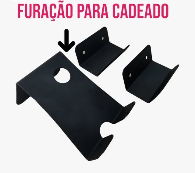 Suporte para bike de parede - Foto 2