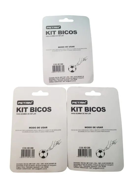 Kit Bicos para Bomba de Ar - Petrin - Foto 2