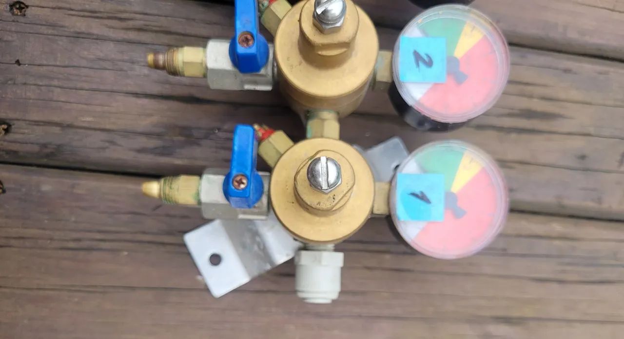 Regua manômetro para Refrigeração