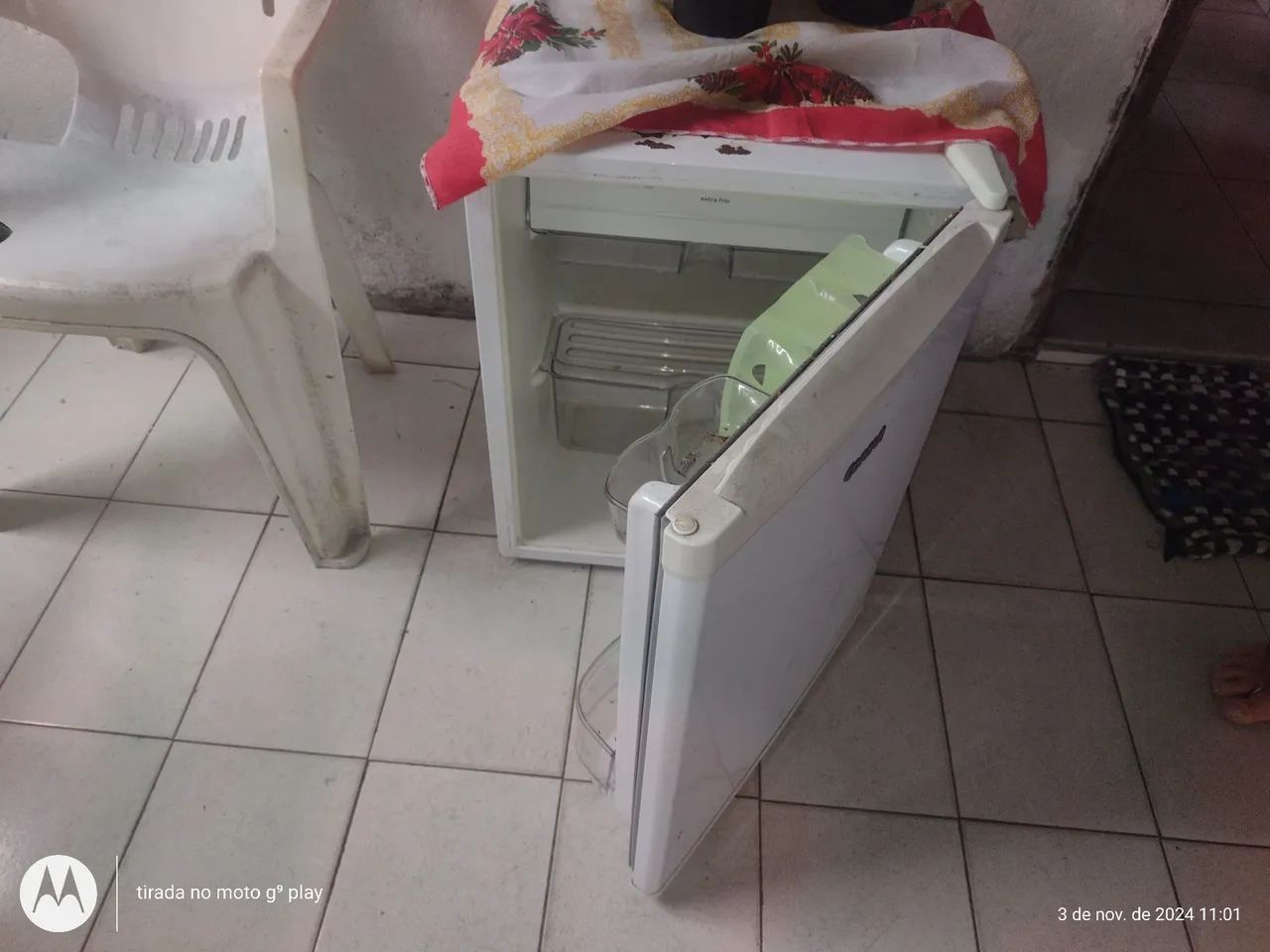 Frigobar 67 litros da Consul branco saindo por 600 - Foto 3
