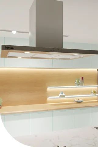 Coifa parede 60 cm invita inox reta 220v - Foto 3