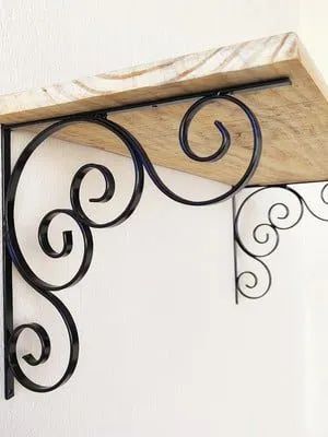 Promo | 30x30 Mão Francesa| casa decoração Ferro Móveis industriais  - Foto 2