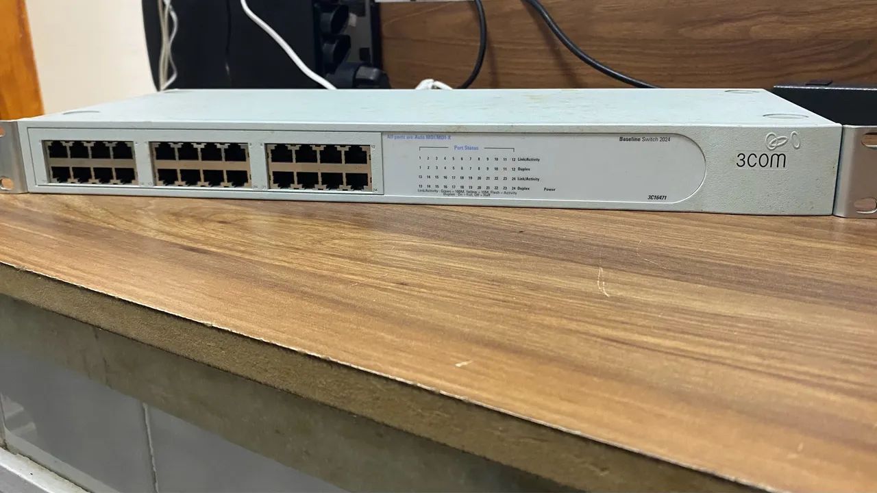 Switch 3Com Baseline 24 Portas - Foto 3