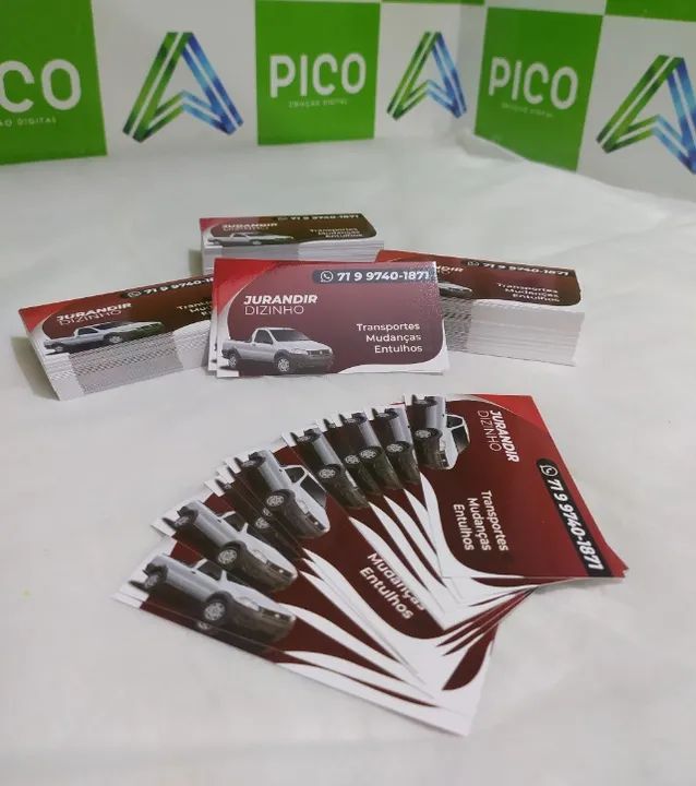 1000 Cartões de Visita Personalizados