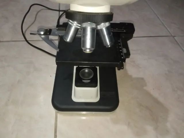 Microscópio Nikon Binocular Objetivas: 4x, 10x, 40x, 100x Usado Whats * msg - Foto 5