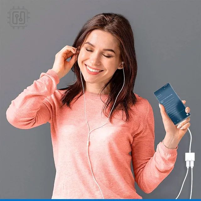 Adaptador Divisor Tipo C Para Fone de Ouvido e Carregador Simultaneamente Usb-C iPhone 15 - Foto 4
