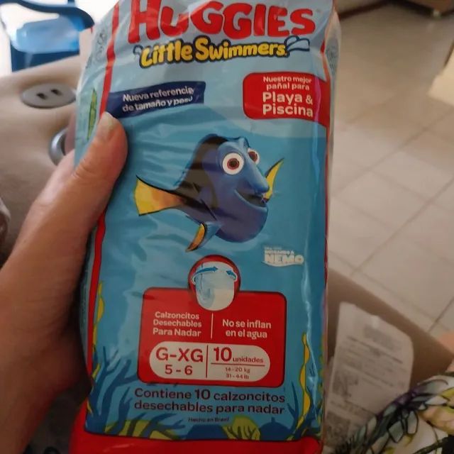 Huggies Pañal Para El Agua Little Swimmers G / Xg 14 A 20 Kg