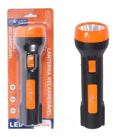 Lanterna De Mão Led Potente Profissional Acampamento Fazenda - Foto 6