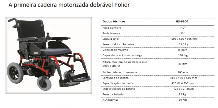CADEIRA MOTORIZADA