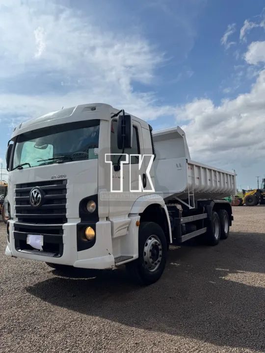 Caminhão Volkswagen 24250 Basculante ano 08/09 - TK Tratores Nova Andradina - MS  - Foto 11