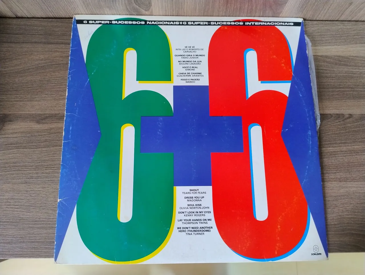Vinil LP 6+6 Super Sucessos Nacionais Internacionais
