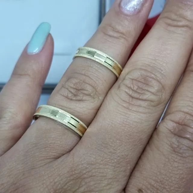 PAR DE ALIANÇAS COMPROMISSO  - Foto 4