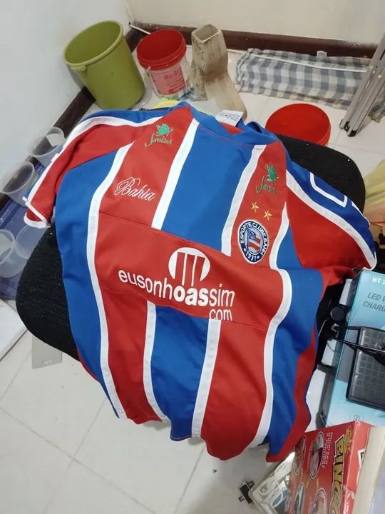 2 camisa do esporte clube bahia para colecionadores tamanho M zap * - Foto 2