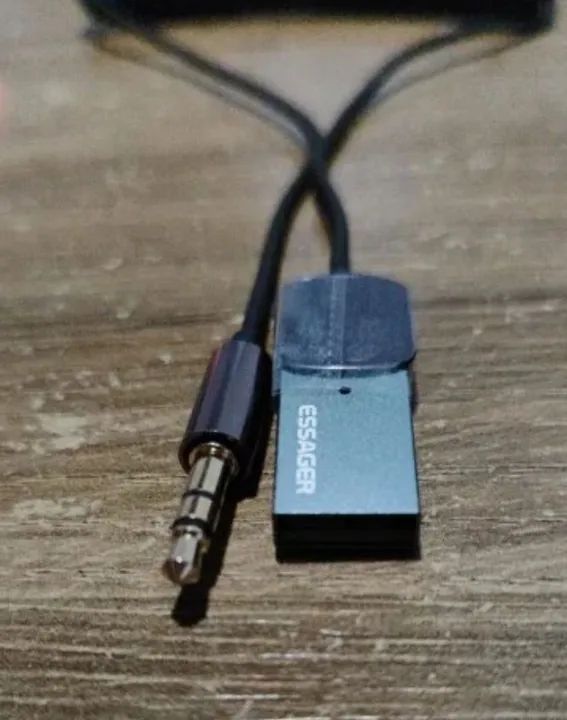 Adaptador Bluetooth 5.1 Usb P2 Carro Automotivo  - Foto 4