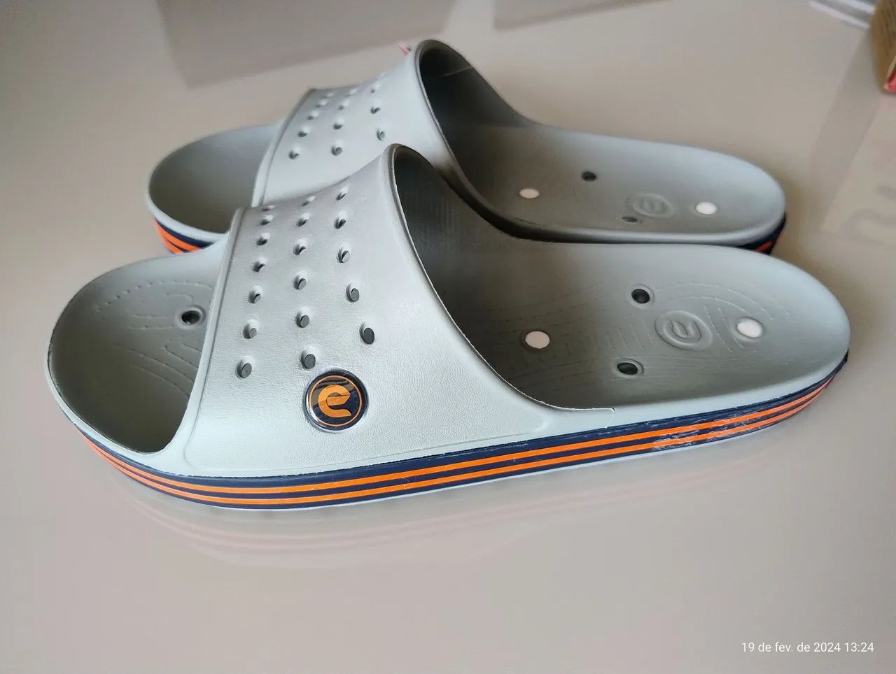 Chinelo Magnético Slides FIR E-energy Nipponflex - Foto 2