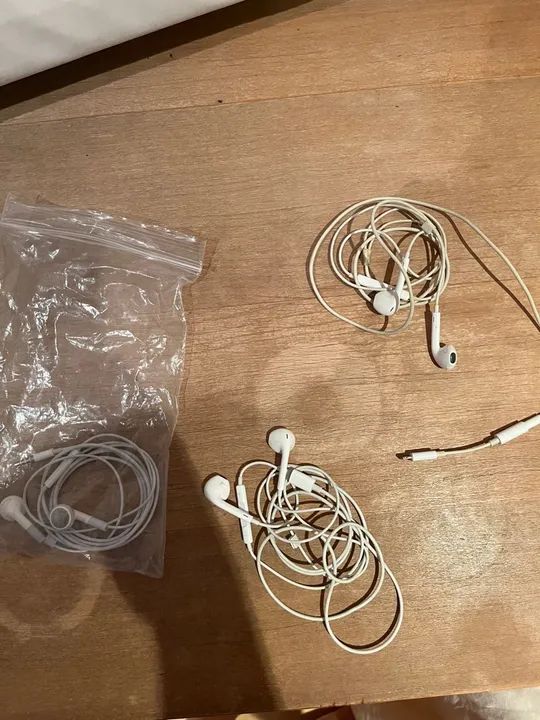 Fones originais Apple 