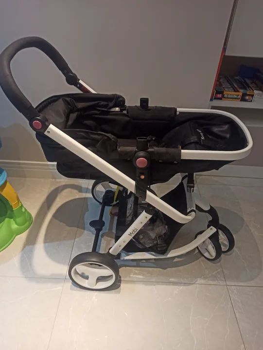 Carrinho de Bebê Mobi Safety 1st 2 em 1 com Bebê Conforto - Foto 4