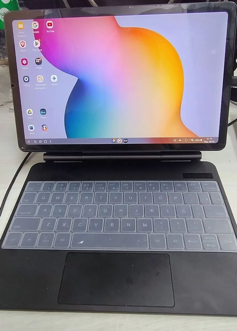 Tablet Galaxy s6 lite (Snapdragon 720G) + Teclado Mágico 