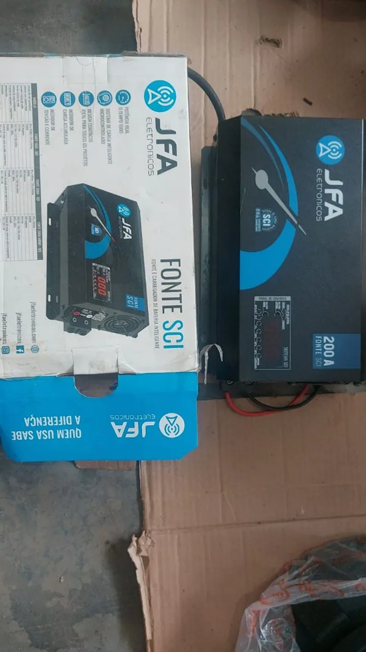 Fonte Automotiva JFA 200A SCI