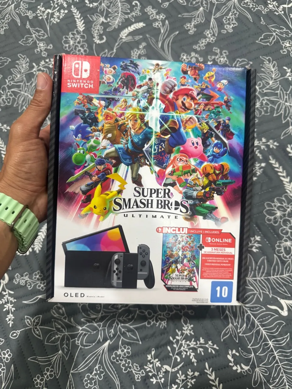 Nintendo Switch OLED + Super Smash Bros. Ultimate