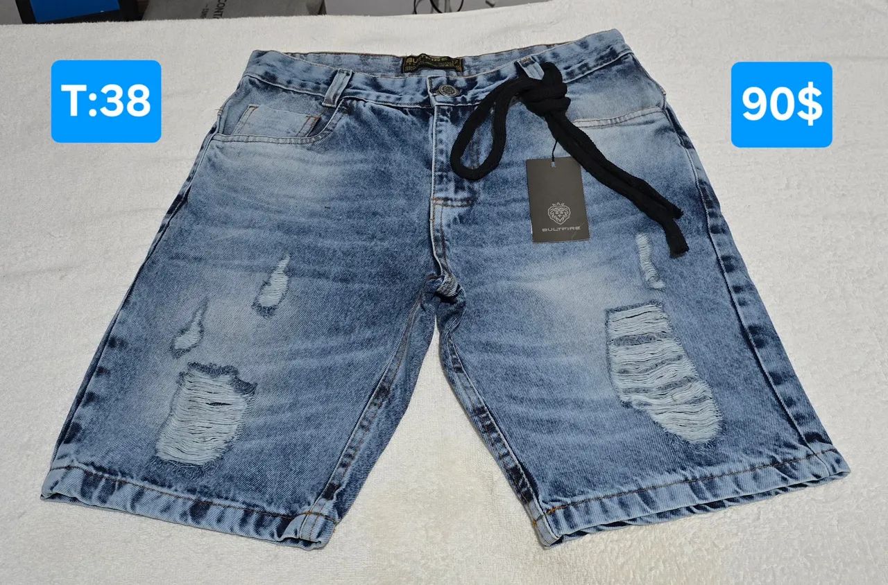 Bermuda jeans da Bultfire original  - Foto 3