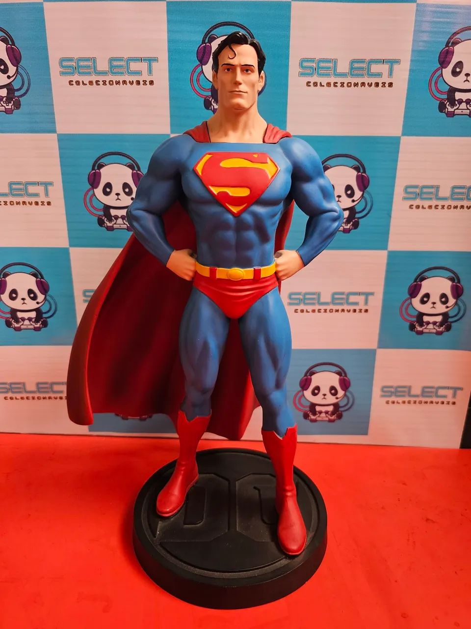 Estatua superman dc comics eaglemoss 1/4 peça original rara - Foto 2