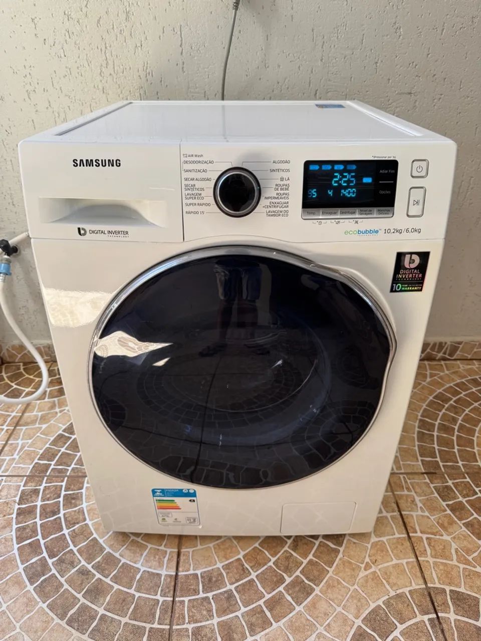 Lava e Seca Samsung 10,5kg Digital Inverter - Foto 2