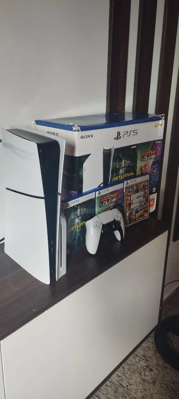 Playstation 5 Novo + monitor 165hz, caixa e nota fiscal, garantia até julho. - Foto 2