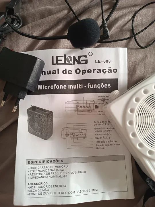 Microfone multifunções  - Foto 2