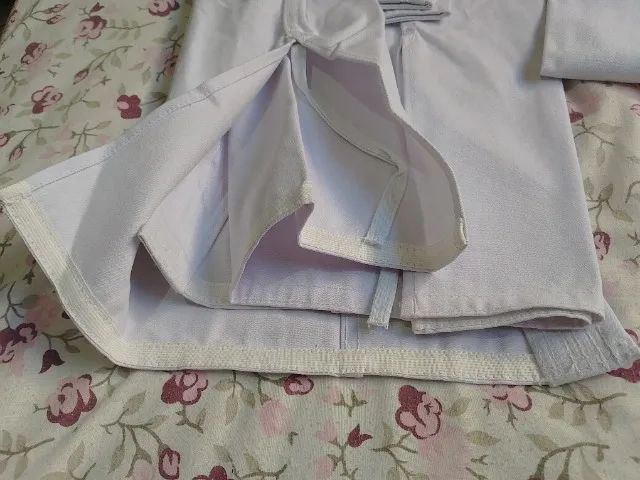 Kimono Karate Lona Média (K10) Medium Canvas Novo no Plástico Infantil 9/11 anos só R$220 - Foto 2
