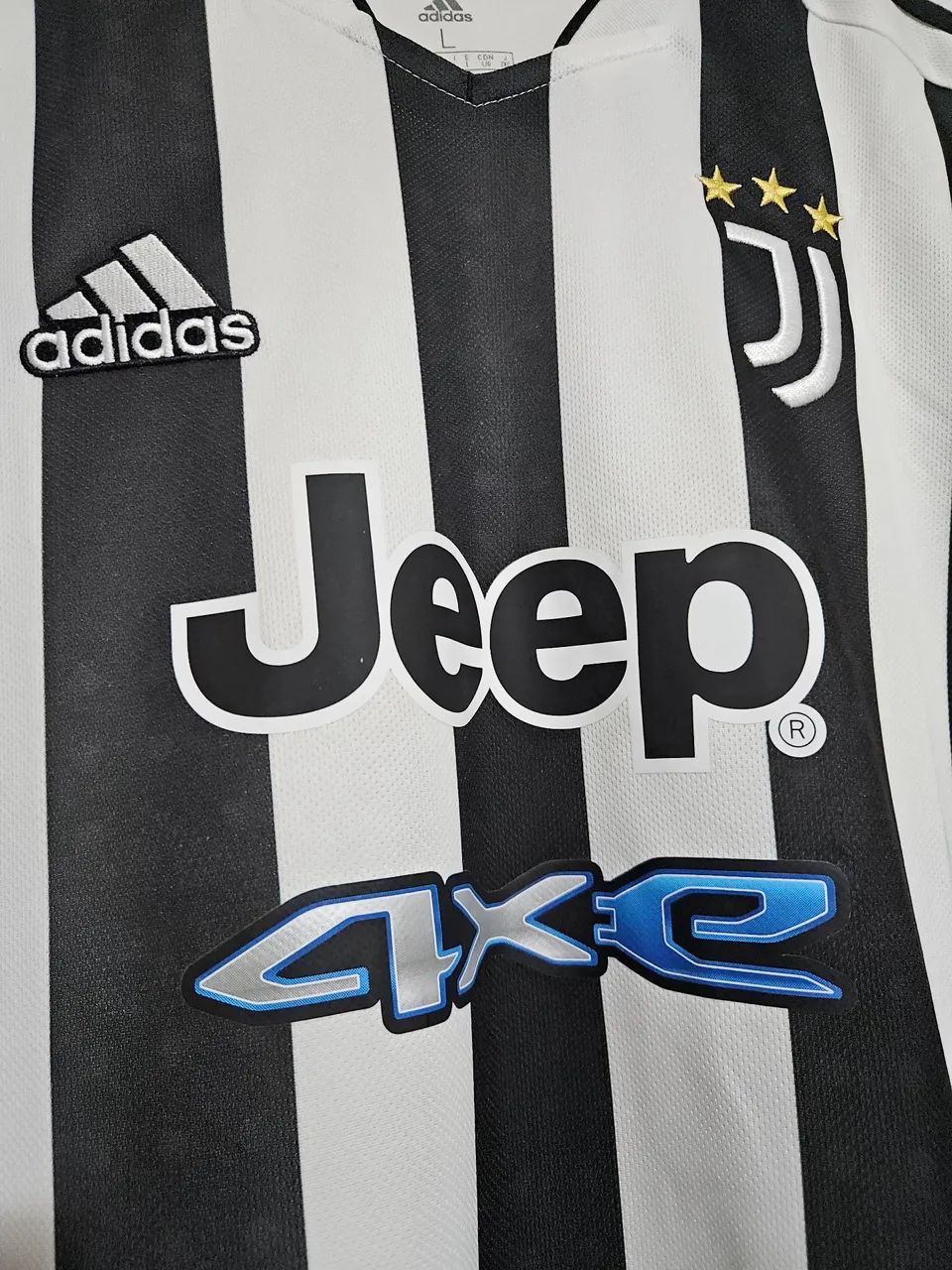 Camisa Camiseta Juventus Home 1 2021 2022 - Foto 2