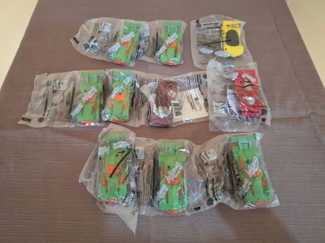 10 Carrinhos lacrados hotwheels burguer king