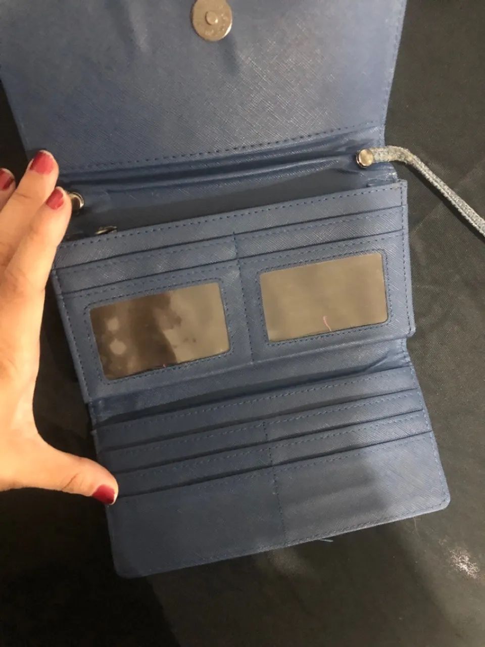 Bolsa tipo carteira. com alça removível  - Foto 2