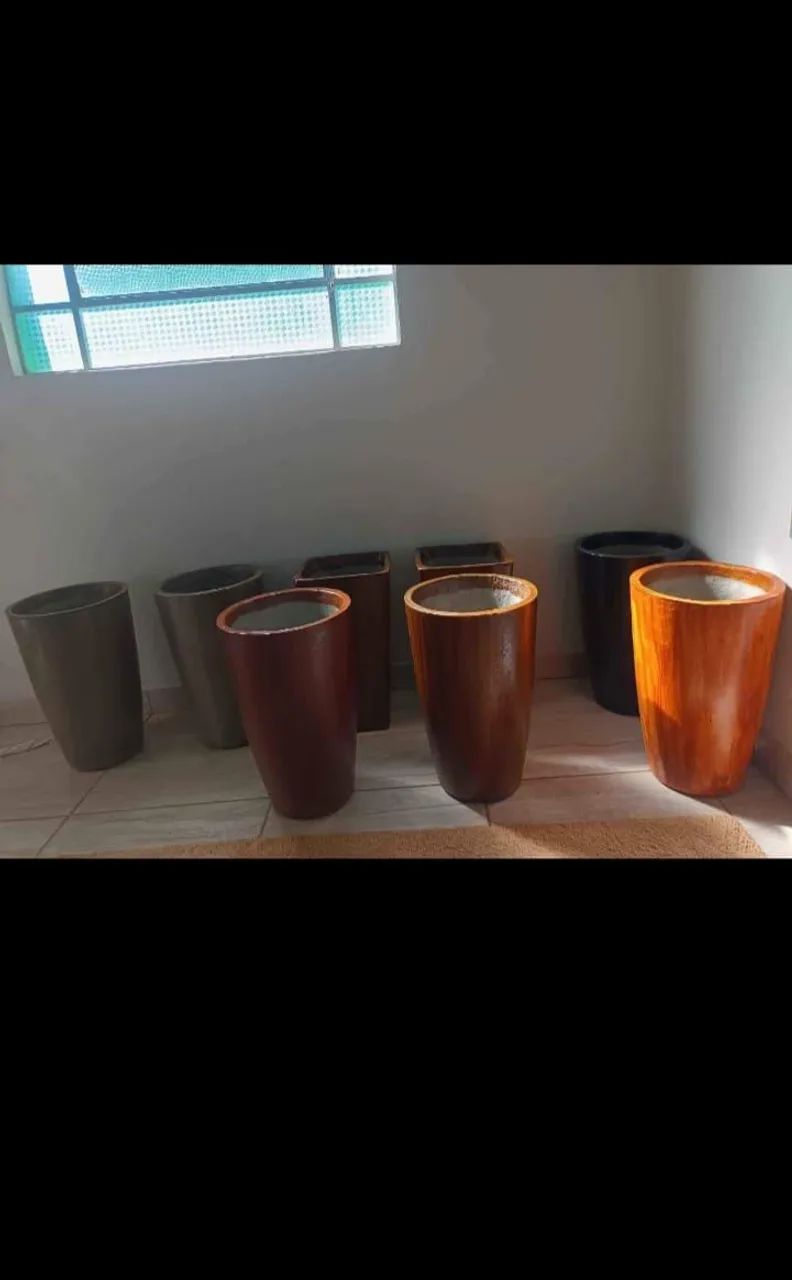 Vasos de plantas de cimento  - Foto 2