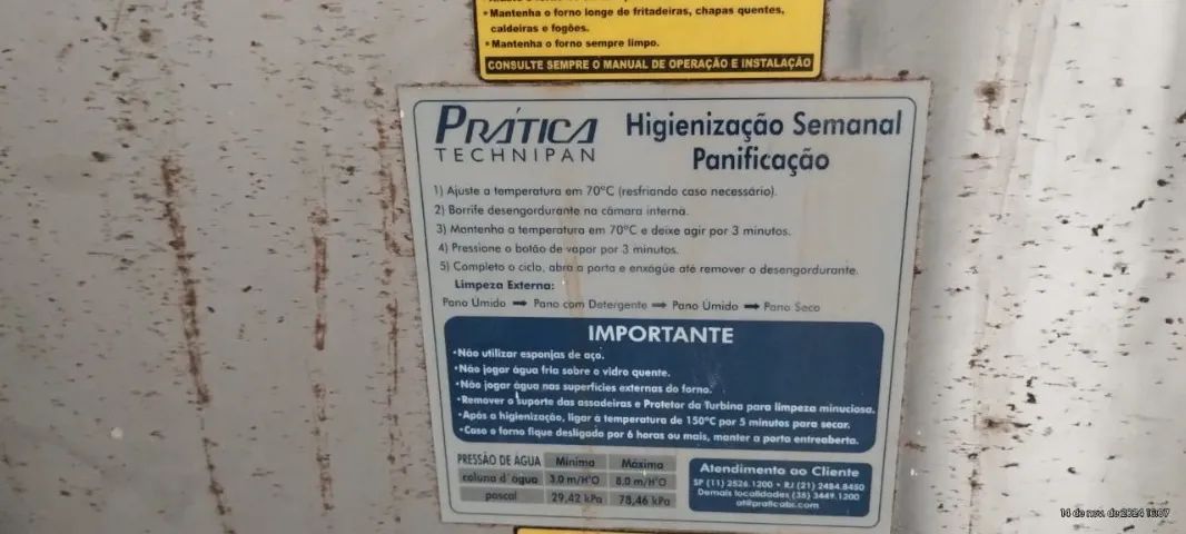 Forno Industrial Combinado Prática, 220v com cavalete.  - Foto 2