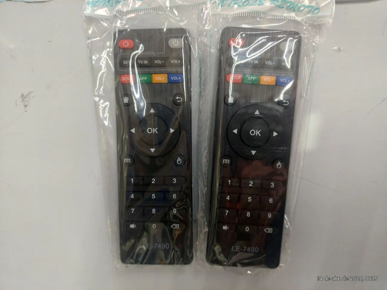 Controle Remoto para TV - BOX LE-7490 - Novo - Foto 3