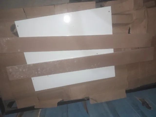 Compensado novo mdf branco