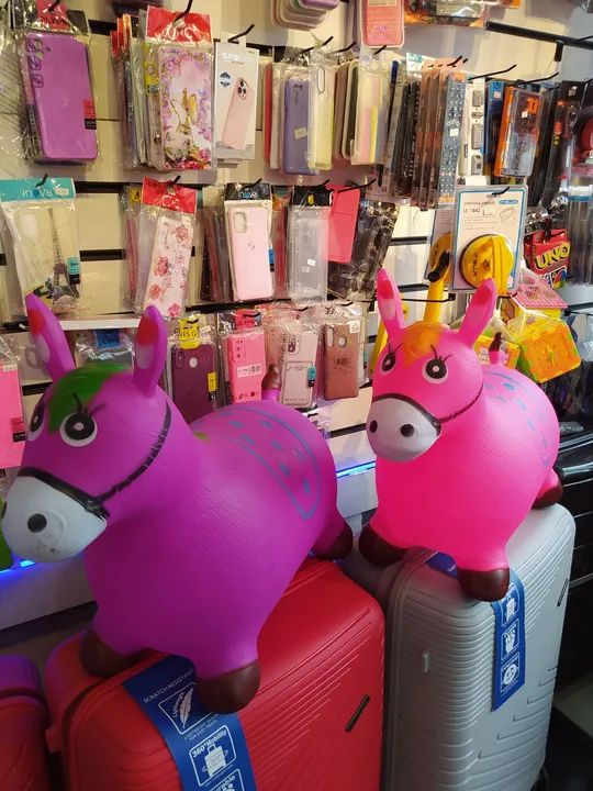 Cavalo de Pular Inflável - Brinquedo Divertido para Crianças!