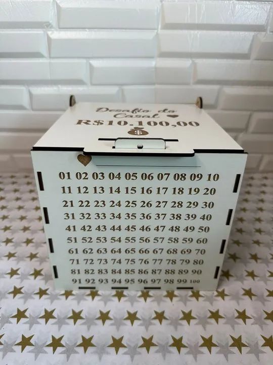 Cofre Desafio do Casal - R$10.100,00 - Foto 5