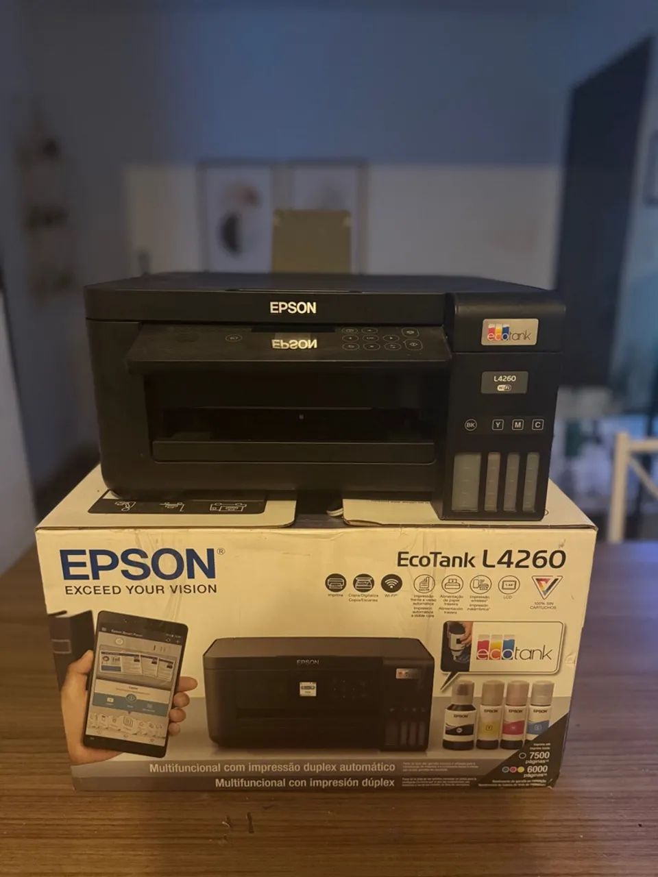 Impressora Epson Wi-Fi 